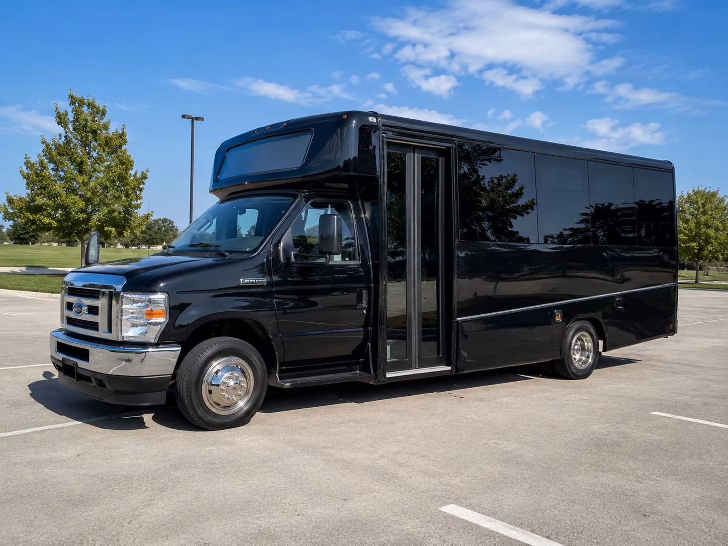 charter buses for lakeville performing arts and theater