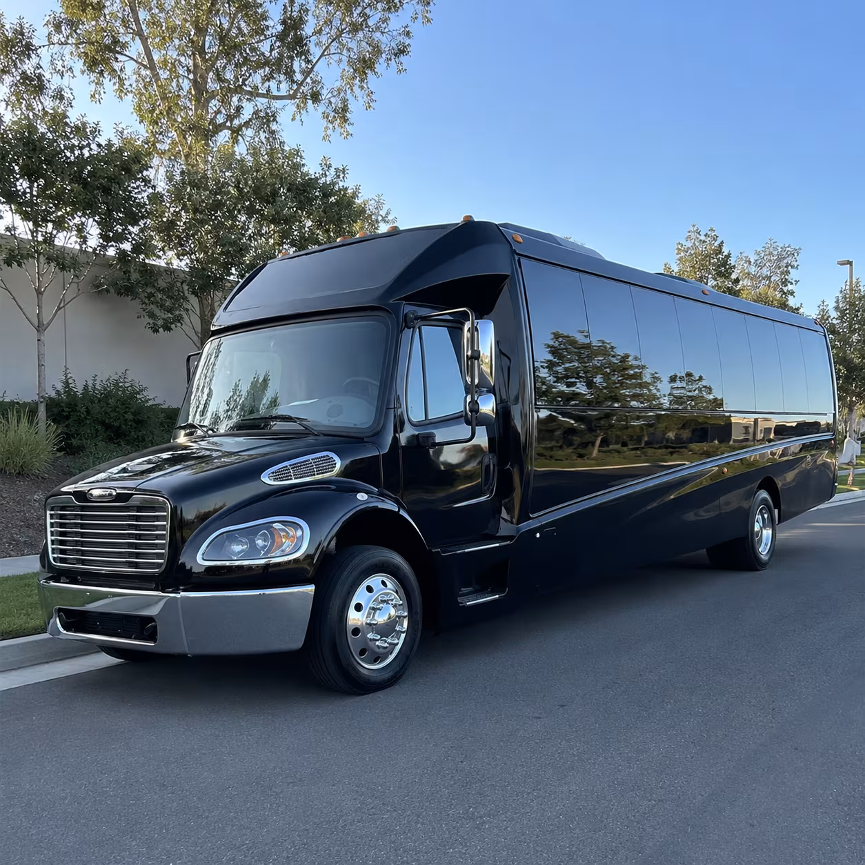 group bus transportation to spiritual retreats near lakeville