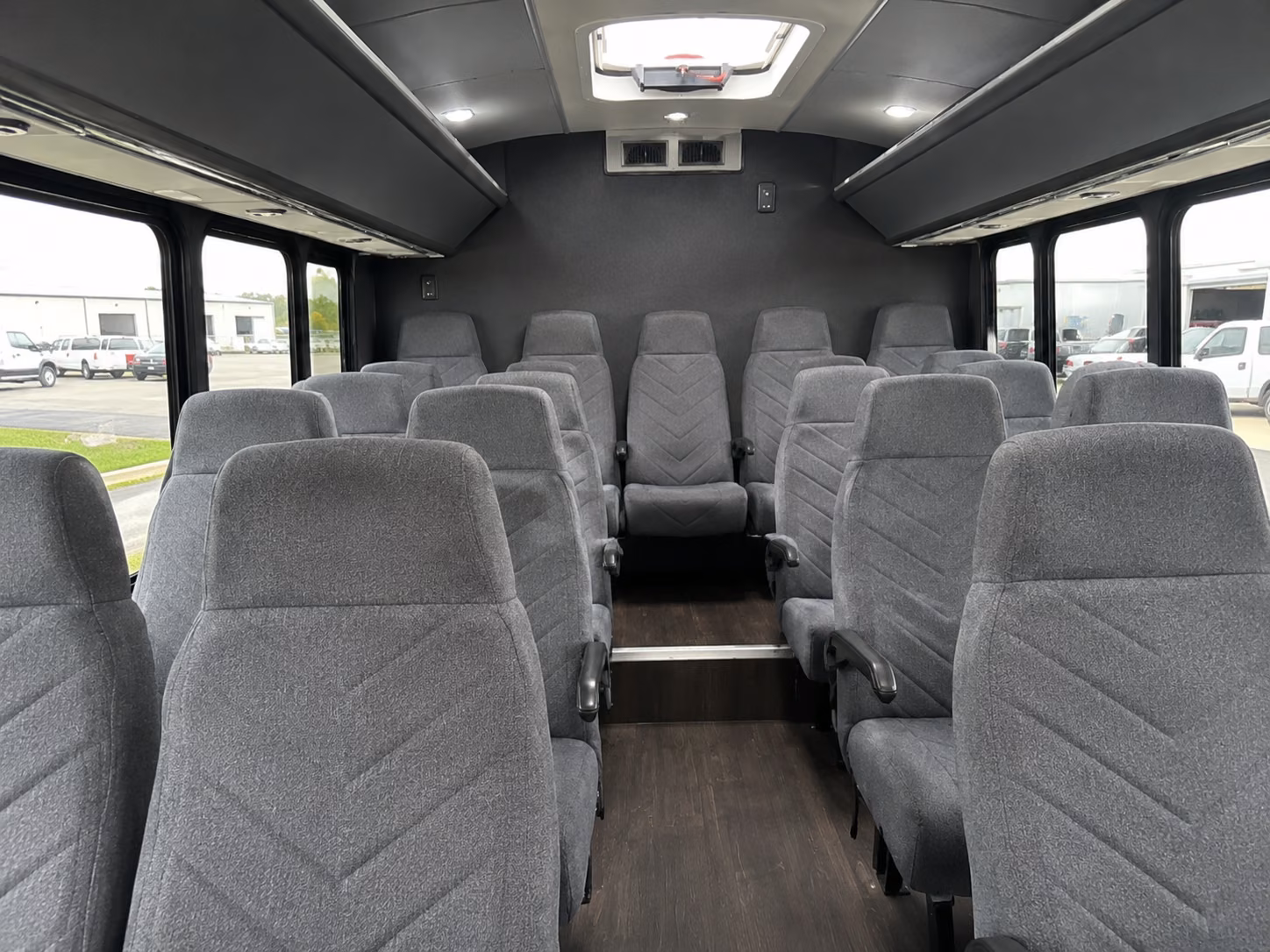 lakeville 15 passenger minibus interior