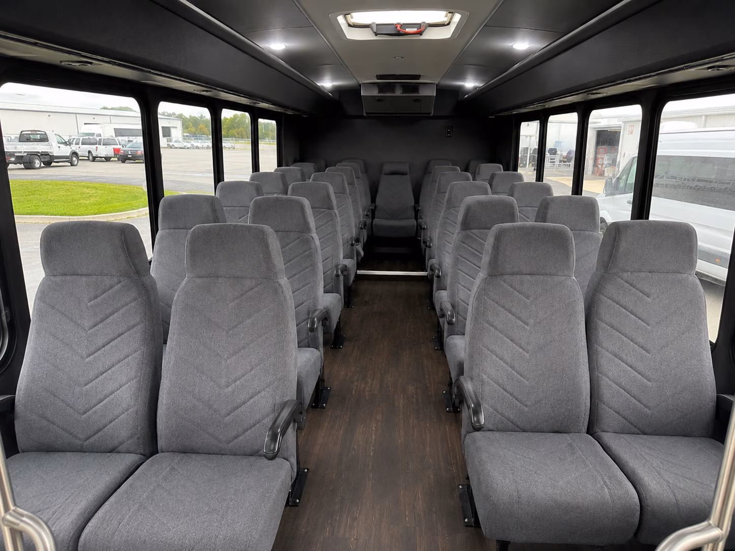 lakeville 18 passenger minibus interior