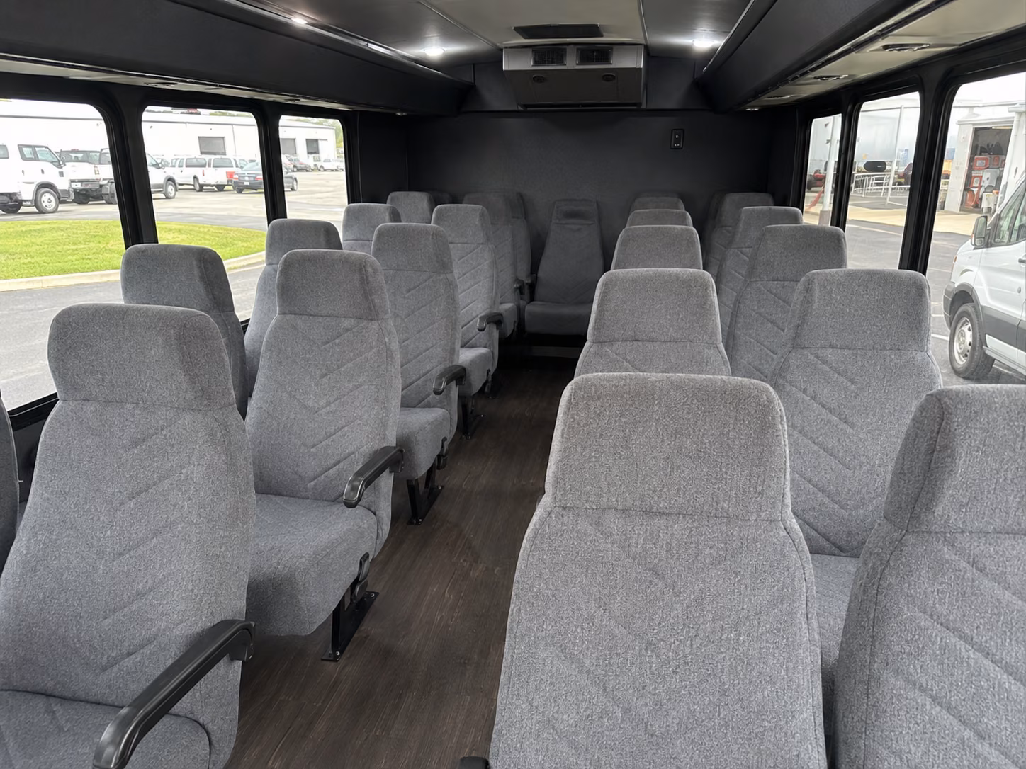lakeville 20 passenger minibus interior