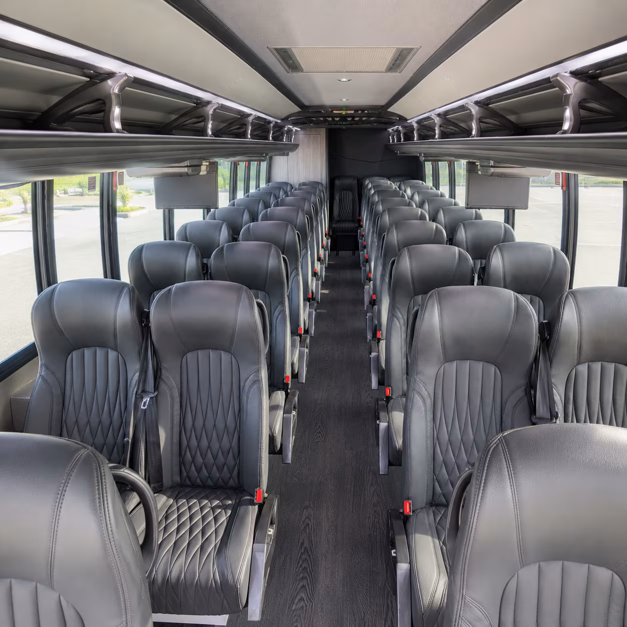 lakeville 25 passenger minibus inside
