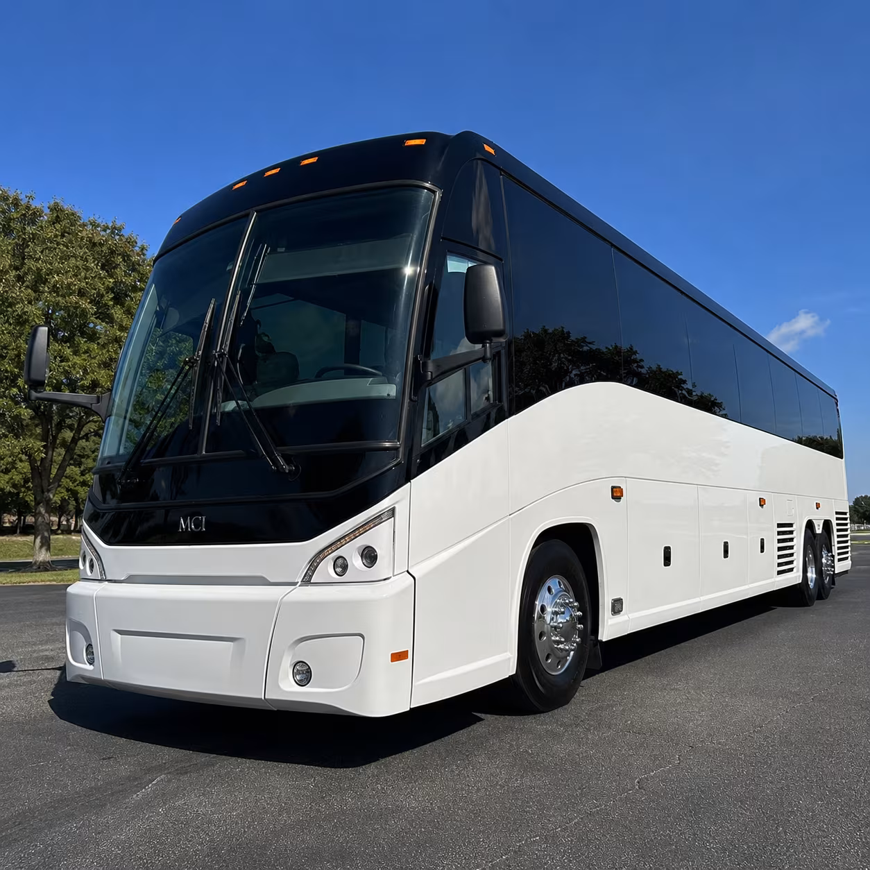 lakeville 56 passenger charter bus