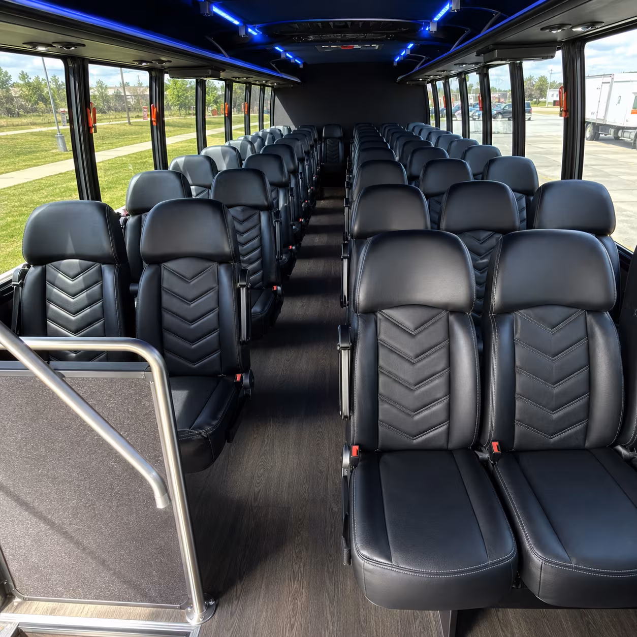 lakeville long distance transportation onboard seating