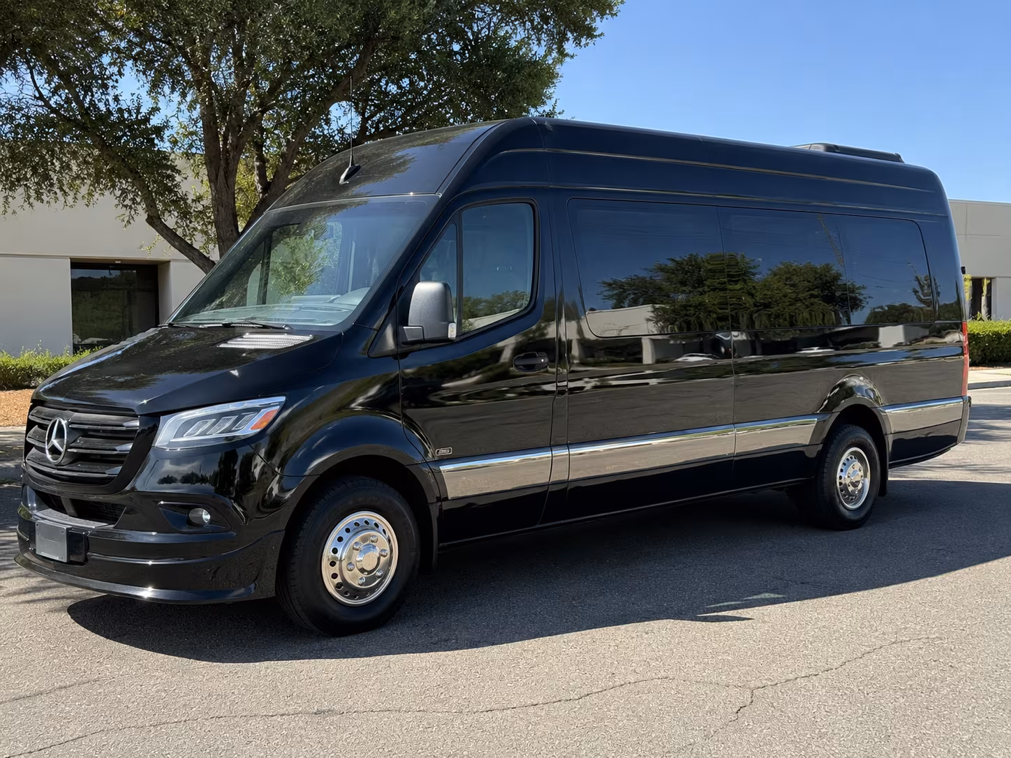 lakeville sprinter van with driver
